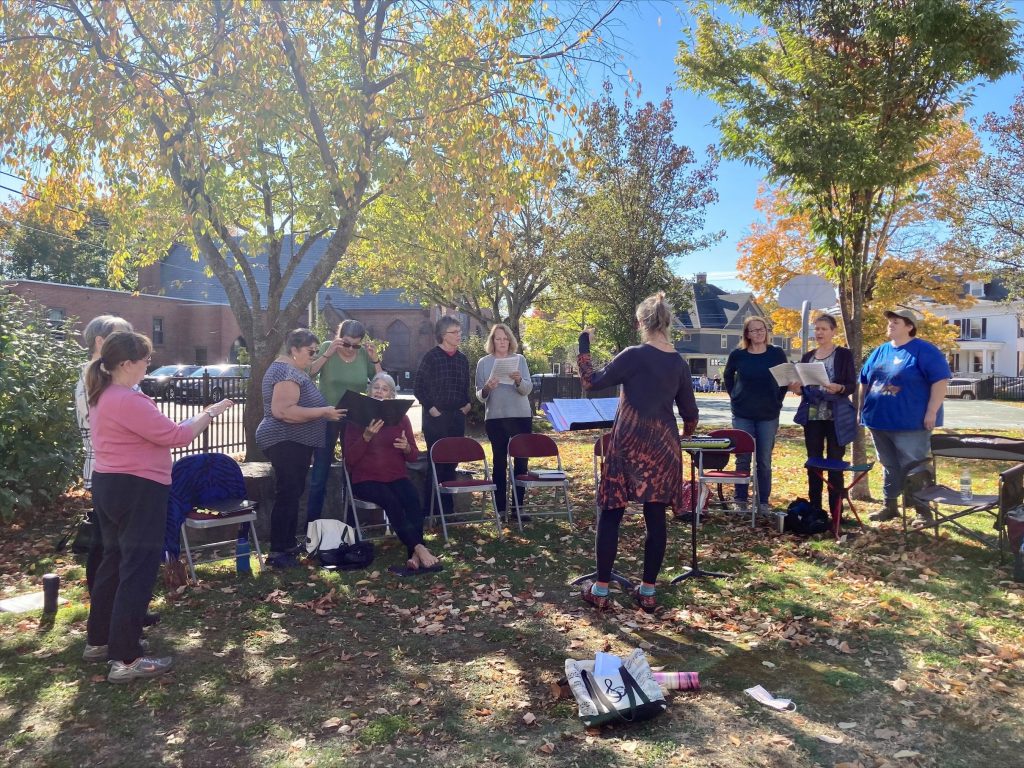 Northern Lights - outdoor rehearsal, fall 2021